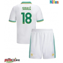 Camiseta AS Roma Matias Soule #18 Tercera Equipación para niños 2025-26 manga corta (+ pantalones cortos)